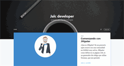 Desktop Screenshot of jalcdeveloper.com
